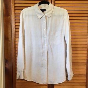ANN TAYLOR 100% linen shirt